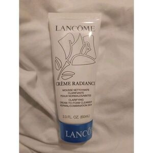 NEW LANCOME CREME' RADIANCE CLARIFYING CREAM-FOAM‎ CLEANSER 2 OZ